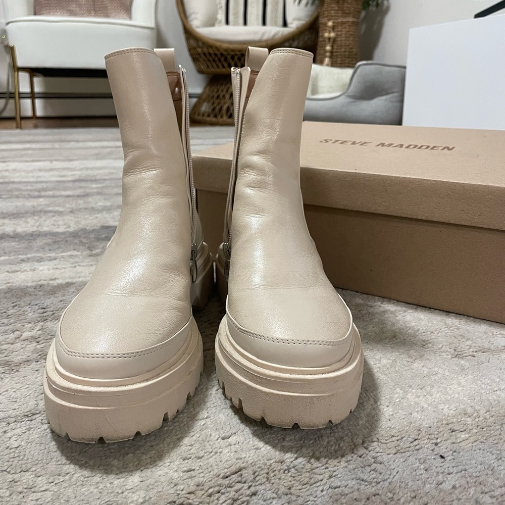 Steven combat booties